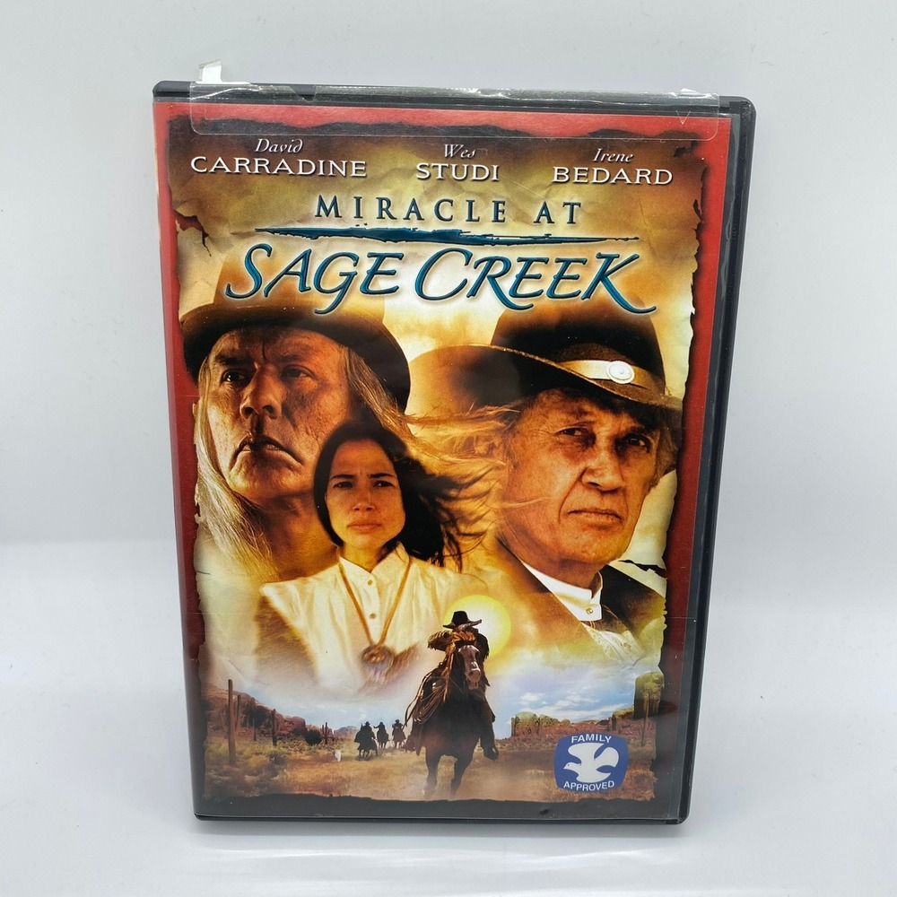 Screen Media Miracle at Sage Creek DVD David Carradine Wes Studi Good Western
